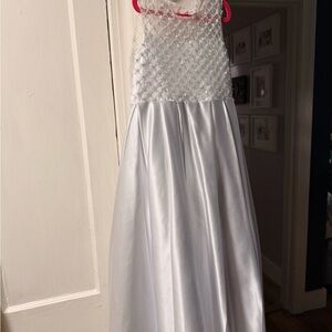 Elegant White Kids Dress